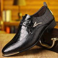 Chaussures habillées pour hommes chaussures richelieu à lacets classiques en cuir verni Oxfords chaussures de mariage pointues bureau d'affaires hommes chaussure formelle 2025