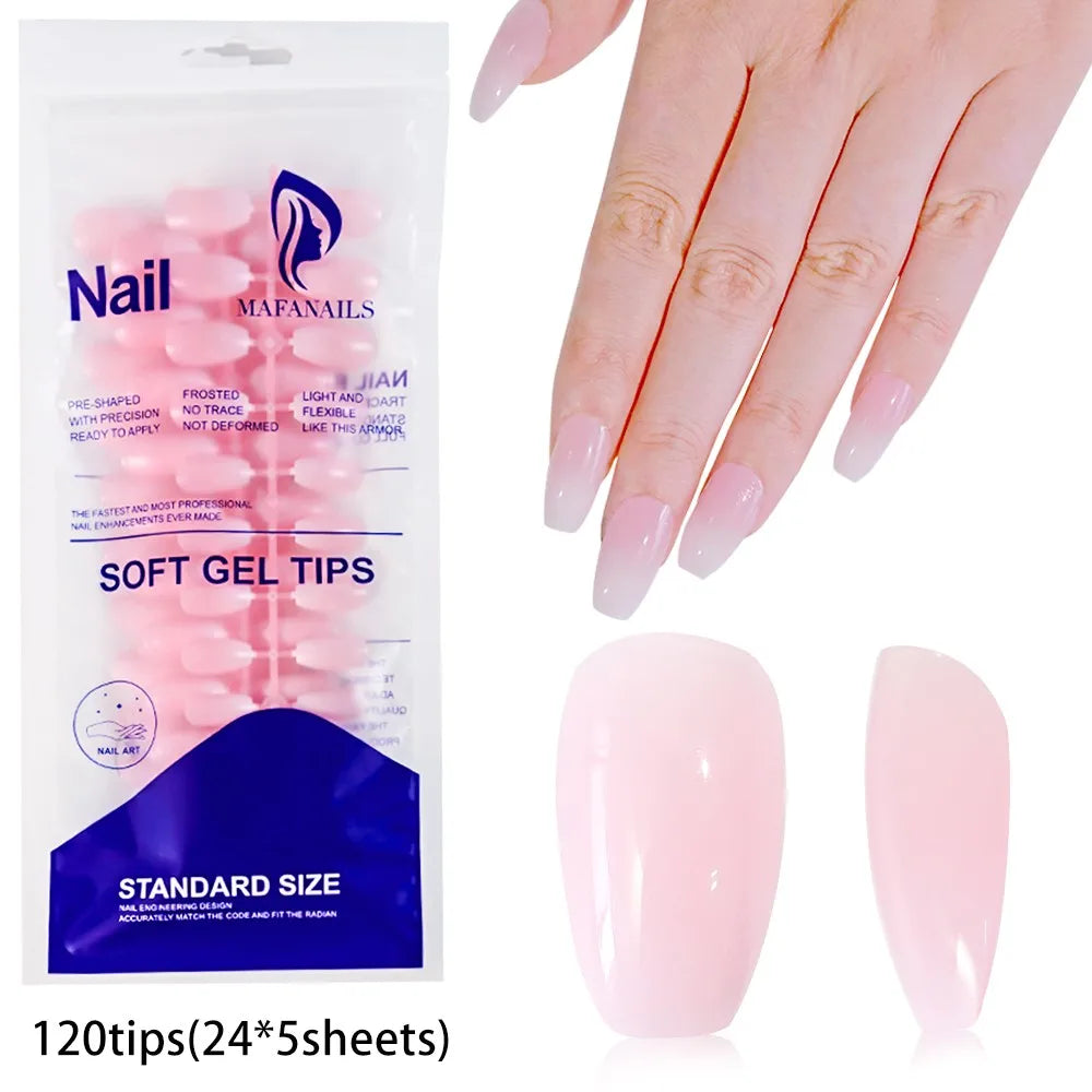 100 pièces blanc moyen carré faux ongles couverture complète acrylique artificiel faux ongles conseils femmes décoration des ongles 10 tailles presse sur les ongles