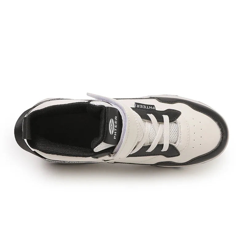 Chaussures de patins à roulettes pour enfants, baskets d'automne à 4 roues, mode sport décontractée, jouet, cadeau d'anniversaire, jeux pour garçons et filles