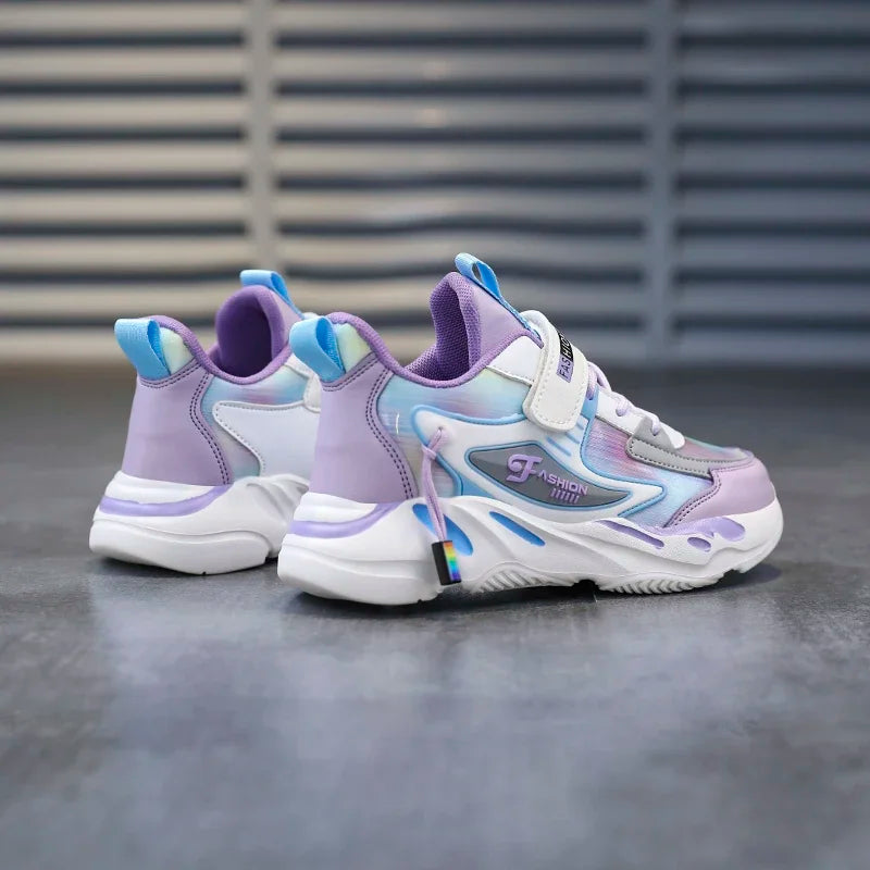 Chaussures décontractées en fourrure chaude pour filles, baskets épaisses de princesse, mignonnes pour enfants, été, hiver, 3, 5, 6, 7, 8