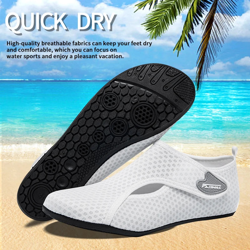 Chaussures de plongée femmes Aqua chaussures hommes plage natation Sport nautique chaussettes pieds nus Sneaker Fitness danse natation surf plongée en apnée chaussure