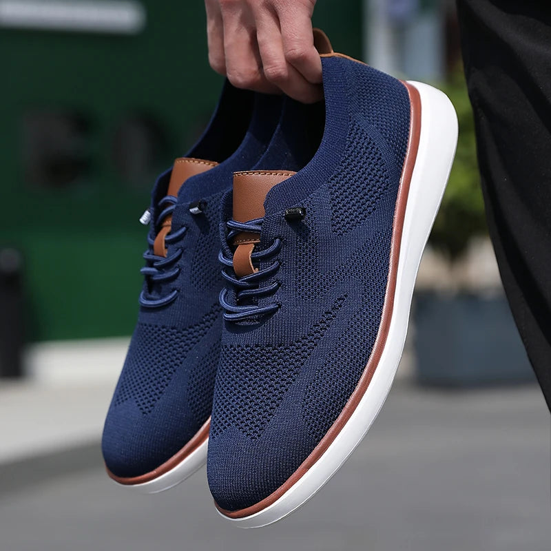 Chaussures coulissantes pour hommes mocassins de chaussures de sport en maille, chaussures antidérapantes chaussures décontractées coupe basse chaussures de sport décontractées best-seller chaussures de créateur 2025
