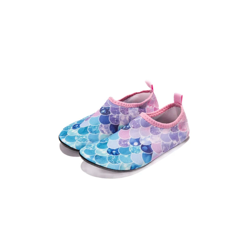 Chaussettes de natation pour enfants, Sport aquatique, plage, fines, multi-imprimés, antidérapantes, Fitness, Yoga, danse, natation, Surf, plongée, chaussures sous-marines