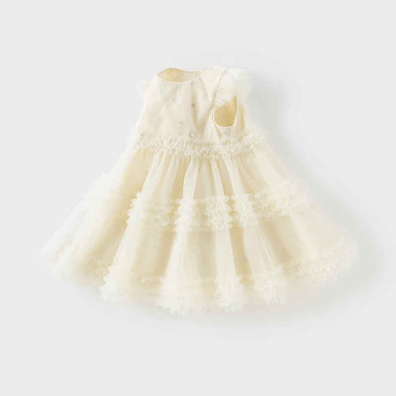 Dave Bella – robe d'été pour filles, nouvelle collection, douce charme, mignonne, élégante, en maille, robe de princesse, fête d'anniversaire en plein air, DB 2251650