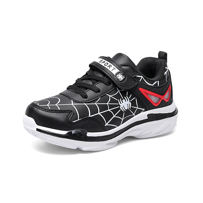 Marque enfants dessin animé araignée baskets garçons chaussures de sport confortables en plein air chaussures de Tennis antidérapantes chaussures de course légères et décontractées