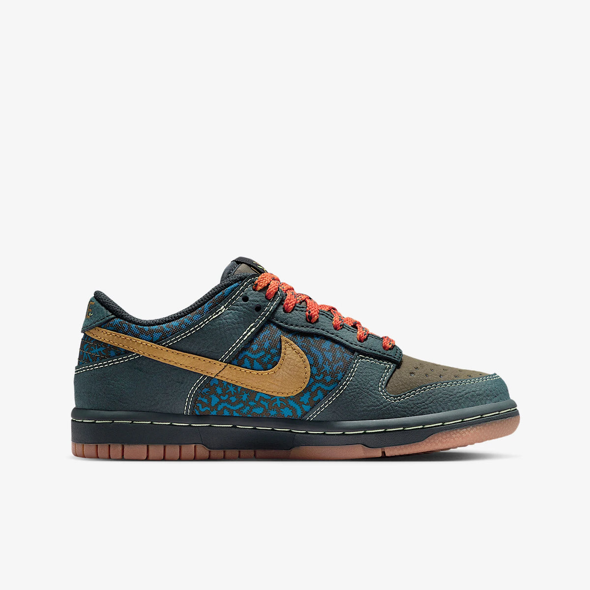 Nike véritable Dunk Low GS chaussures de sport basses pour femmes et enfants IH4042-364