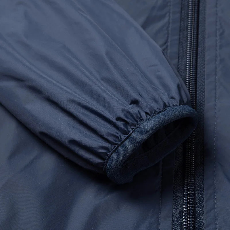 Veste de dehors Imperméable pour Garçon de 3 à 12 Ans, Manteau à Capuche à Double Couche, Coupe-Vent, Printemps, Automne et Hiver