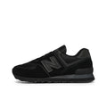 New Balance NB 574 Chaussures de course basses décontractées pour la ville et les trajets quotidiens unisexe noir