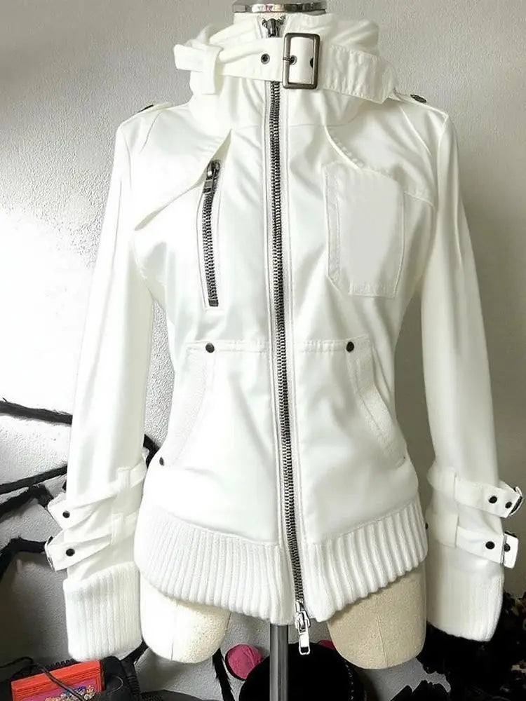 Parkas en fausse fourrure pour femme, vêtements d'extérieur, style Harajuku, vestes et manteaux vintage américains des années 2000, vêtements gothiques punk, hiver 2026
