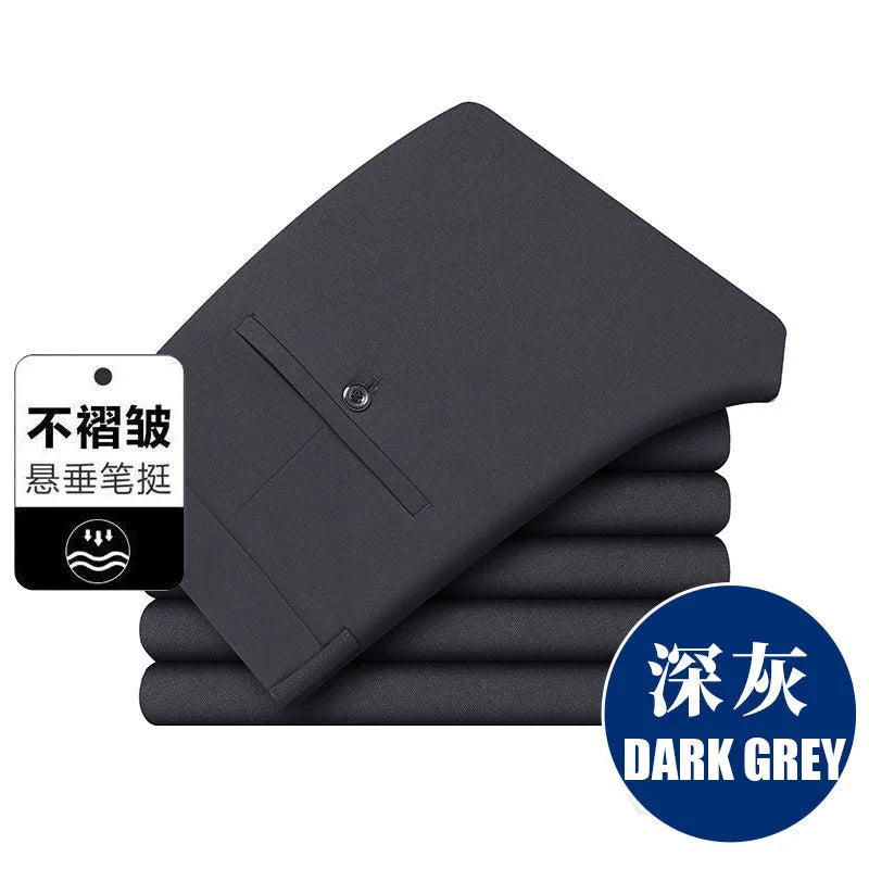 10XL surdimensionné hommes pantalons d'affaires hiver pantalons pour hommes homme décontracté formel couture vêtements costume Social vêtements pantalons pantalons hommes