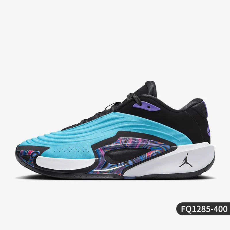 Nike officiel véritable JORDAN hommes amorti mode résistant à l'usure chaussures de basket-ball pratiques FQ1285-400