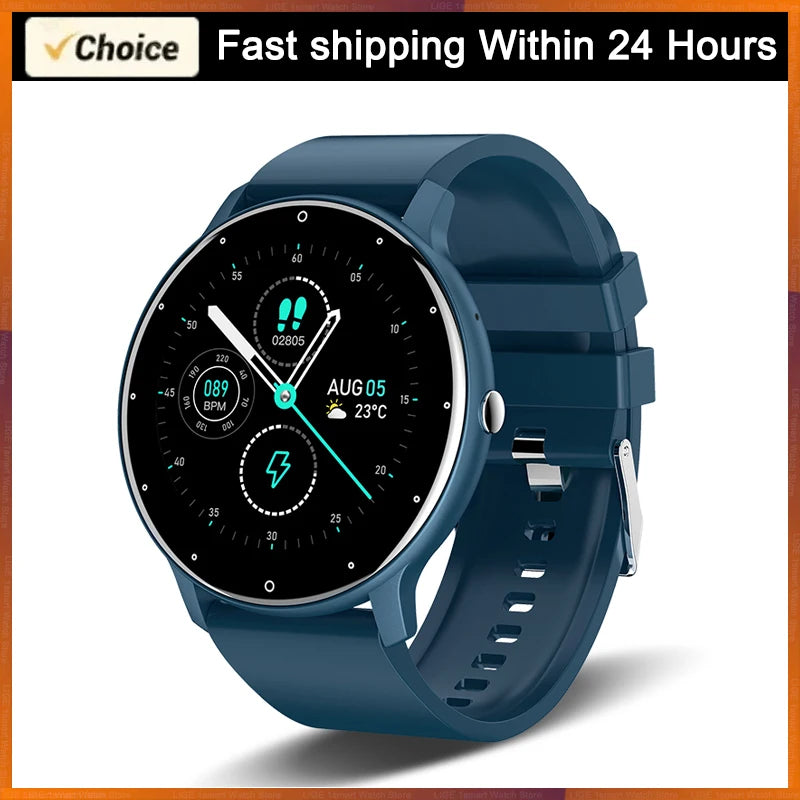 LIGE étanche femmes montre bracelet intelligent prévisions météorologiques en temps réel hommes montres sport dames montre intelligente pour femmes Android IOS