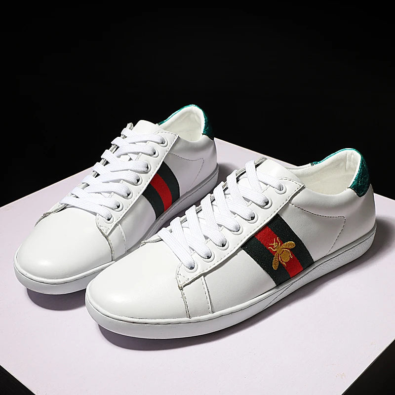 Baskets décontractées grande taille 43 44 pour femmes et hommes, chaussures de planche de luxe de styliste, chaussures de sport à plateforme accrue en croûte de cuir, à la mode