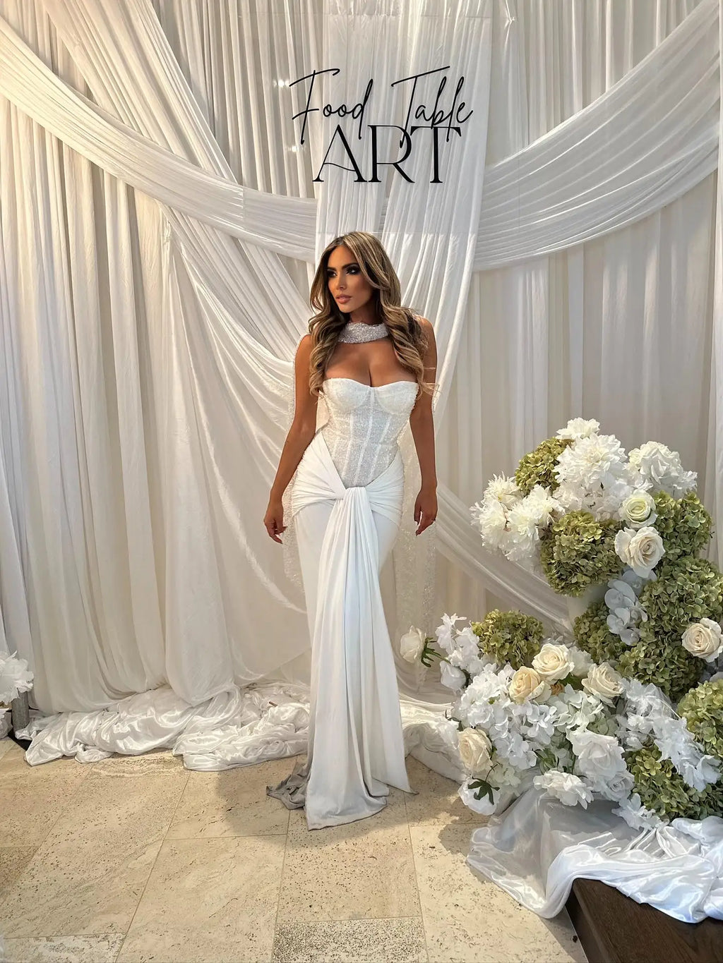 Oligai nouvelles robes de soirée élégantes femmes marron Maxi bretelles Corset robe à paillettes velours moulante longue robe de bal d'anniversaire blanche