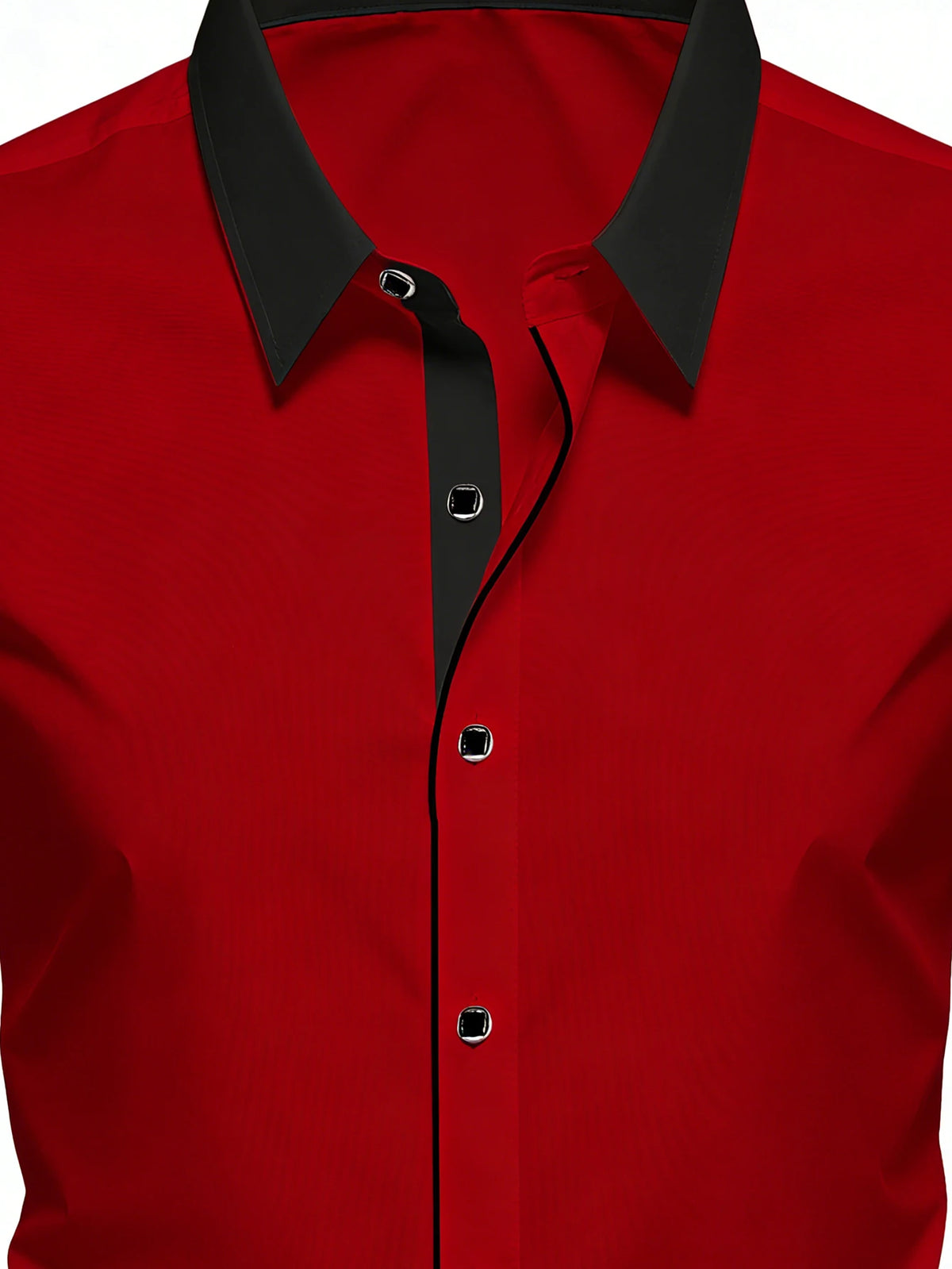 Chemise de smoking pour homme FGKKS, neuve, de luxe, style western, à manches longues, décontractée chic, micro-élastique, infroissable, pour affaires