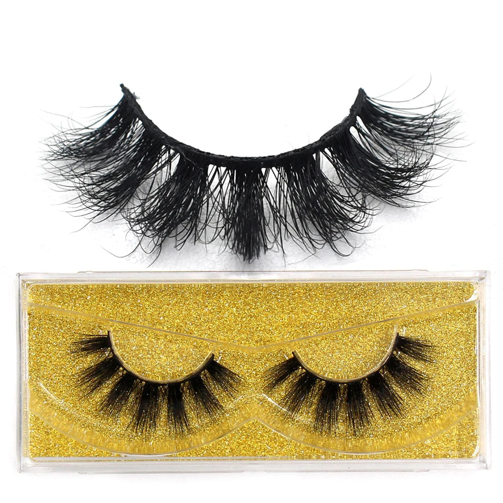 FOXESJI cils 3D vison cils populaire naturel long moelleux dramatique Extension de cils maquillage cils complet faux cils