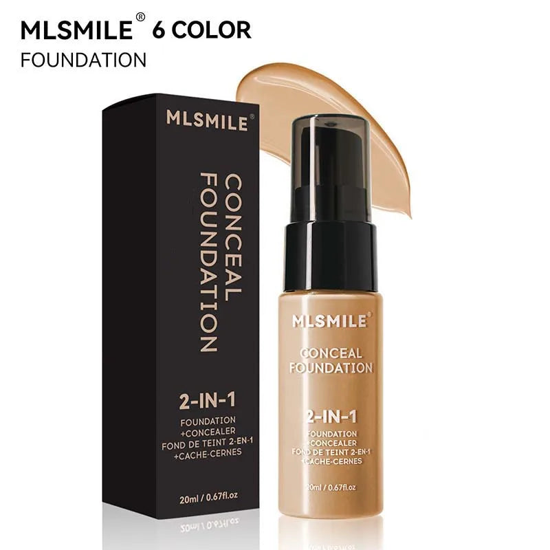 Crème de fond de teint pour le visage, contrôle de l'huile, mate, BBCream, correcteur imperméable et durable, liquide, couverture complète, Base mate, maquillage professionnel