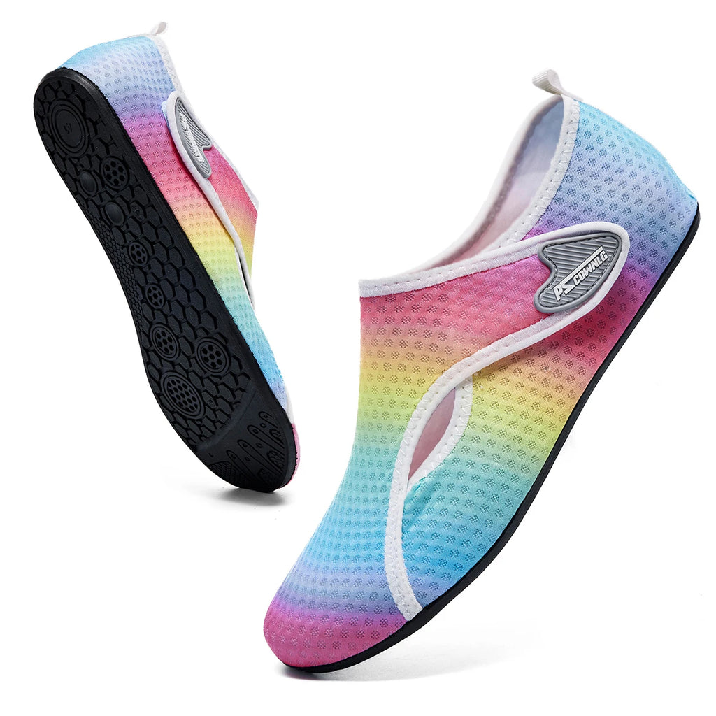 Chaussures de plongée femmes Aqua chaussures hommes plage natation Sport nautique chaussettes pieds nus Sneaker Fitness danse natation surf plongée en apnée chaussure