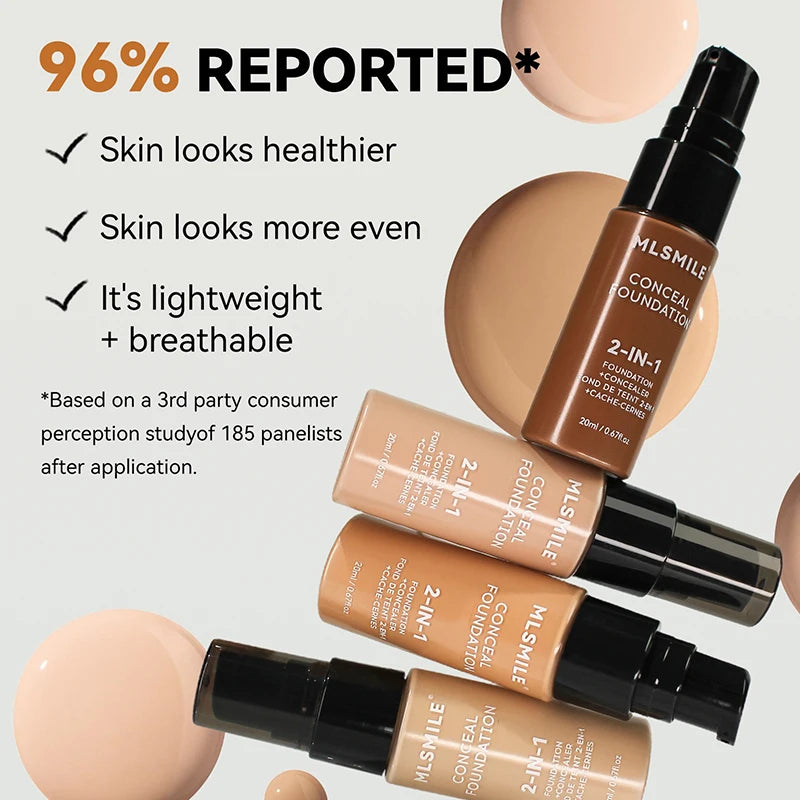 Crème de fond de teint pour le visage, contrôle de l'huile, mate, BBCream, correcteur imperméable et durable, liquide, couverture complète, Base mate, maquillage professionnel