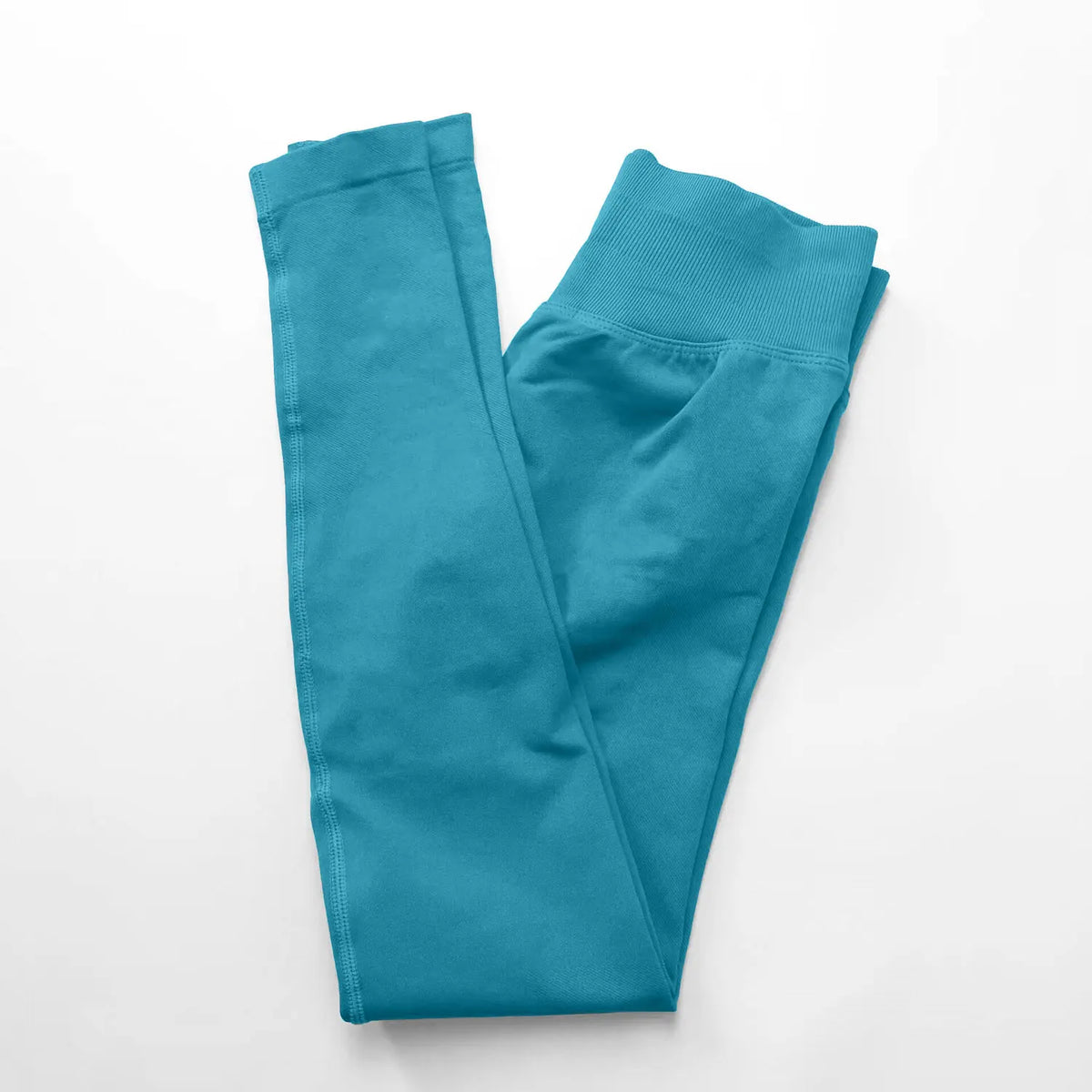 NCLAGEN Leggings de yoga pour femme, pantalon de sport sans couture, avec bande côtelée basse, vêtements de gym, tenue de fitness, collants effet scrunch bum