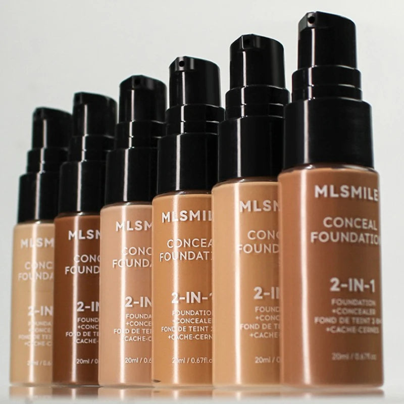 Crème de fond de teint pour le visage, contrôle de l'huile, mate, BBCream, correcteur imperméable et durable, liquide, couverture complète, Base mate, maquillage professionnel