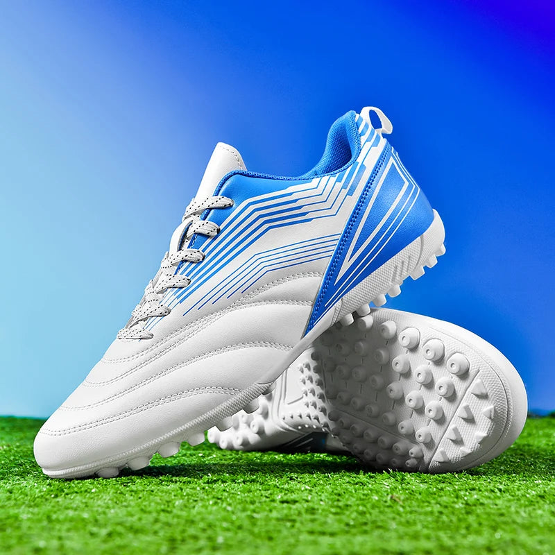 Chaussures de Football pour hommes, bottes de Football professionnelles, Futsal, vente en gros, confortables, TF, chaussures d'extérieur antidérapantes de haute qualité