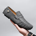 Mocassins souples décontractés de luxe pour hommes, chaussures de conduite, chaussures d'affaires, automne, hiver, haute qualité, nouveauté, 2024