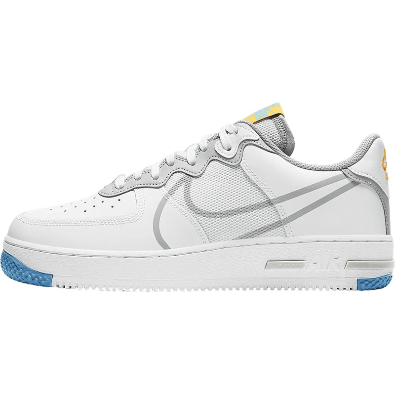 Nike Authentique AIR FORCE 1 REACT Baskets décontractées unisexes CT1020-100