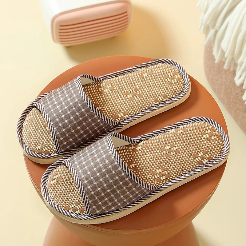 Chaussons d'intérieur quatre saisons pour femmes, sandales décontractées d'extérieur pour adultes, unisexe, pour amoureux, collection automne