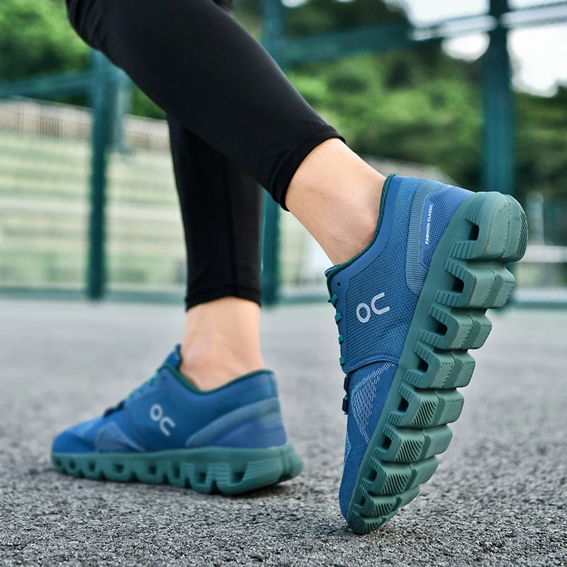 Baskets décontractées respirantes pour hommes, chaussures de course en maille légère, pour sports de plein air, été, grandes tailles 39-46