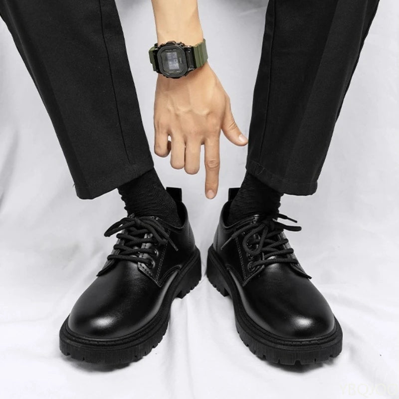 Bureau d'affaires vêtements de cérémonie décontracté à lacets chaussures pour hommes printemps et automne mode nouveau respirant anti-dérapant chaussures pour hommes 2026