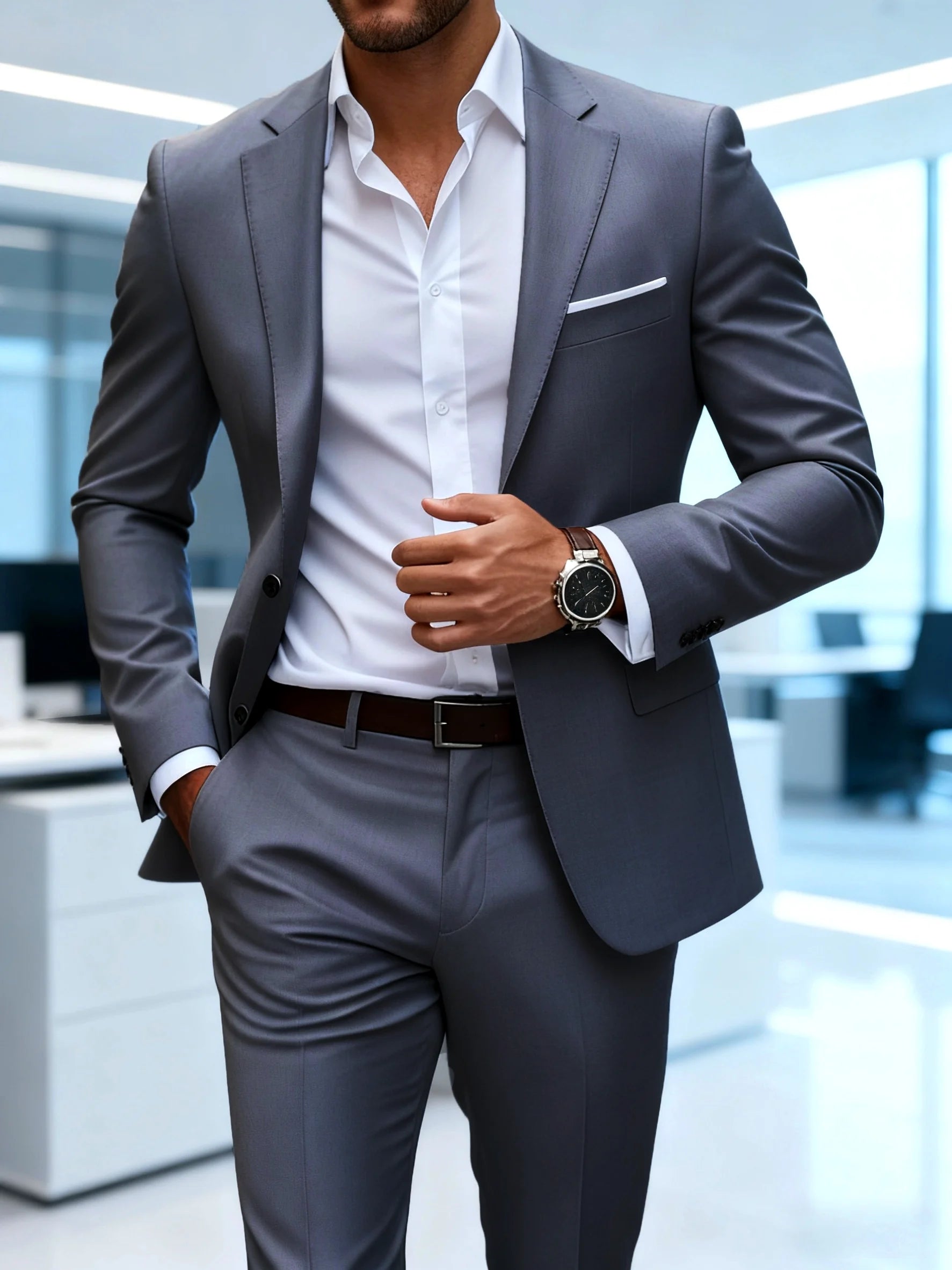 Ensemble de costume 2 pièces bordeaux pour homme (blazer + pantalon uniquement, gilet non inclus), veste et pantalon slim fit pour occasions formelles, mariage ou fête