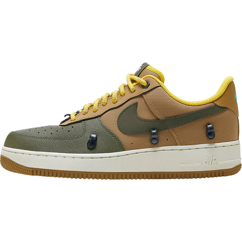 Nike véritable Air Force 1 '07 PRM chaussures de planche décontractées confortables pour hommes et femmes FV4459-330