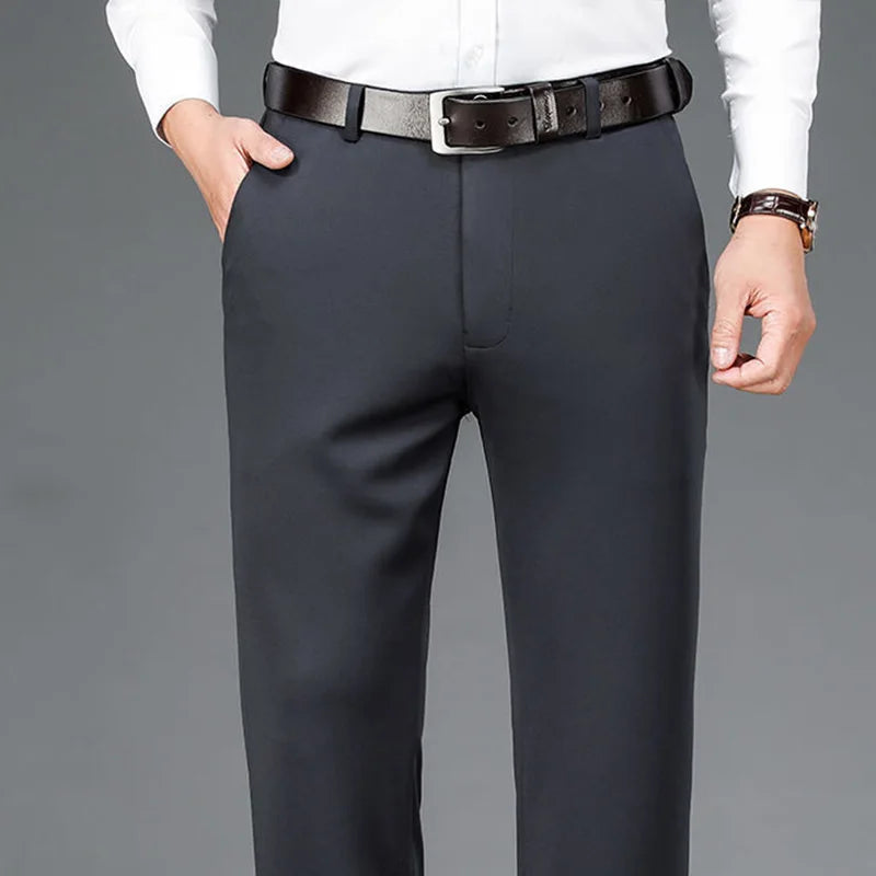 10XL surdimensionné hommes pantalons d'affaires hiver pantalons pour hommes homme décontracté formel couture vêtements costume Social vêtements pantalons pantalons hommes