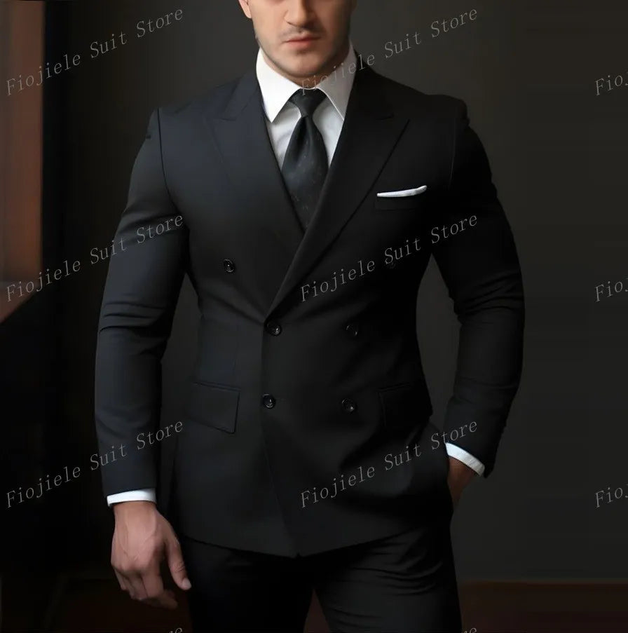 Vert armée hommes affaires Occasion formelle Tuxedos marié Groomsman fête de mariage bal mâle costume 2 pièces ensemble Blazer pantalon