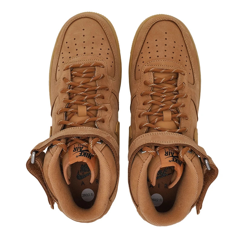 Nike Chaussures de sport pour hommes Air Force 1 Mid'07, baskets mi-hautes, confortables, amortissantes, résistantes à l'usure, chaussures décontractées Dj9158-200