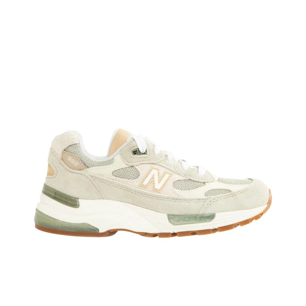 Chaussures de course New Balance NB 992 unisexe beige vert