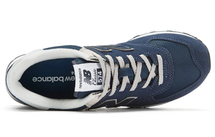 New Balance NB 574 Chaussures de course basses unisexes Bleu foncé