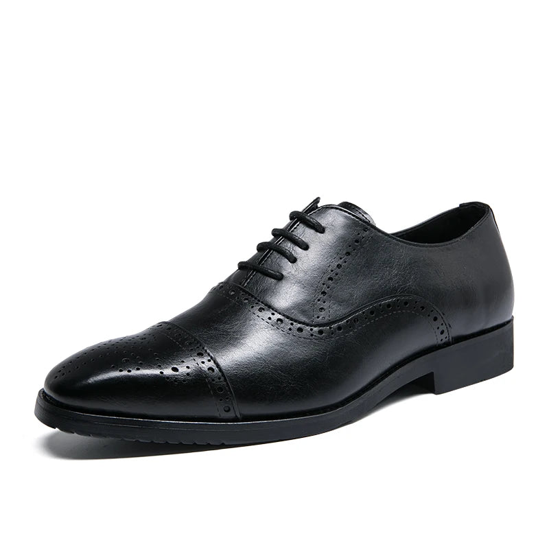 Robe oxford de luxe en cuir pour hommes, grande taille 47, fait à la main, pour fête de mariage, Business, décontracté, formel, mocassins
