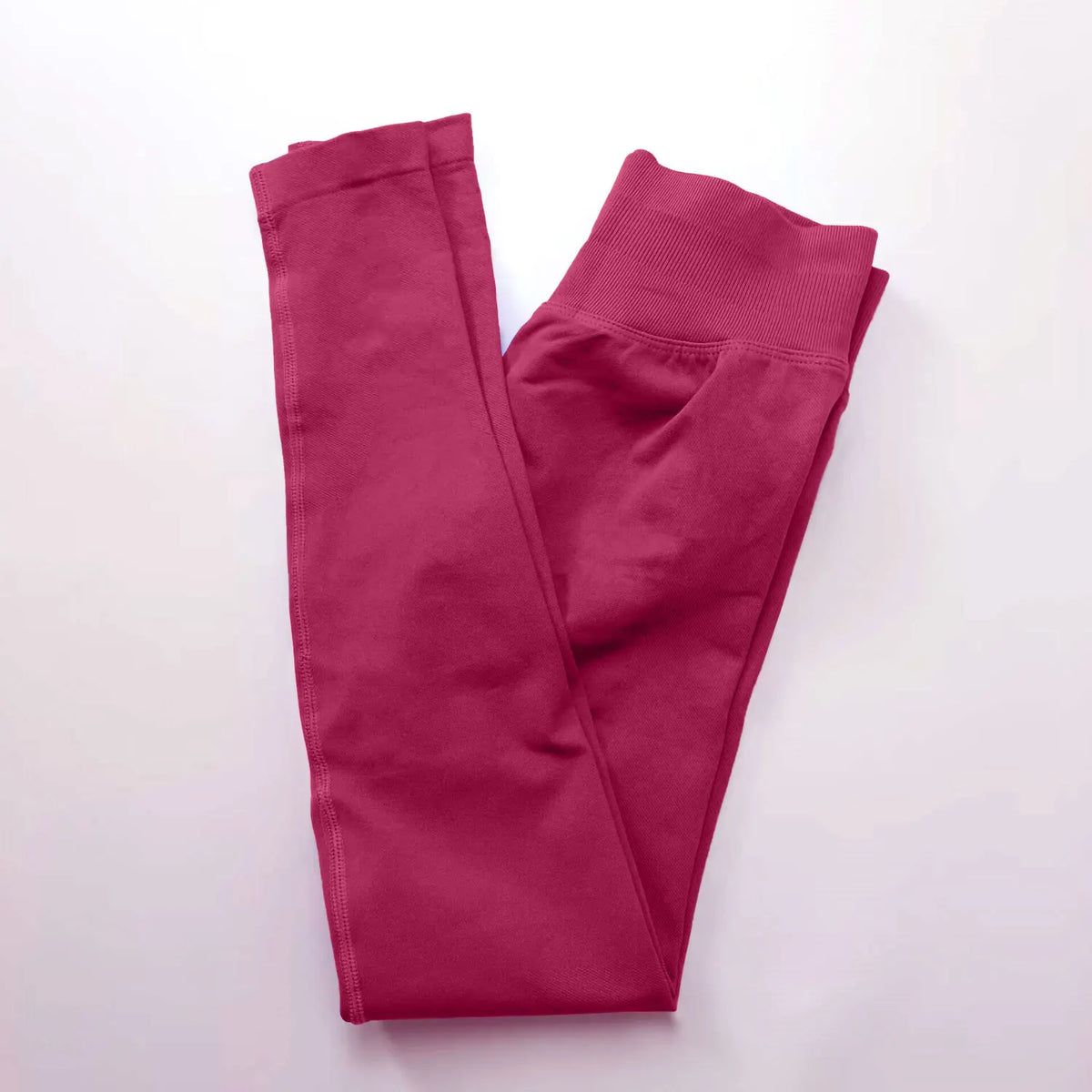 NCLAGEN Leggings de yoga pour femme, pantalon de sport sans couture, avec bande côtelée basse, vêtements de gym, tenue de fitness, collants effet scrunch bum