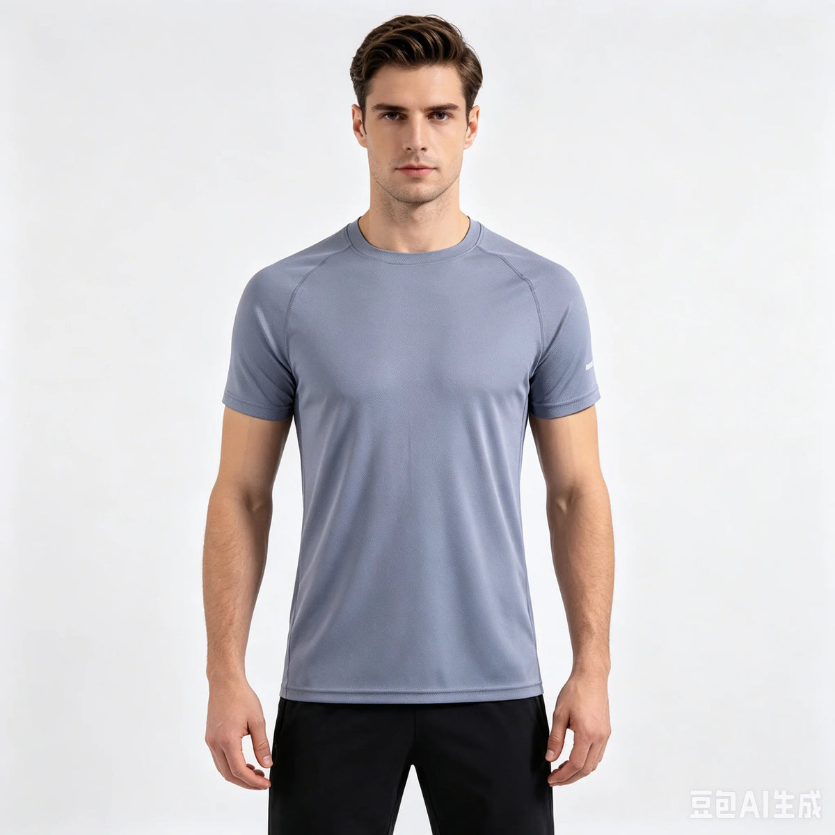 Chemises de course pour hommes, maillots de football, t-shirts de sport réfléchissants, hauts de jogging athlétiques à séchage rapide, vêtements de sport pour la gym et l'entraînement