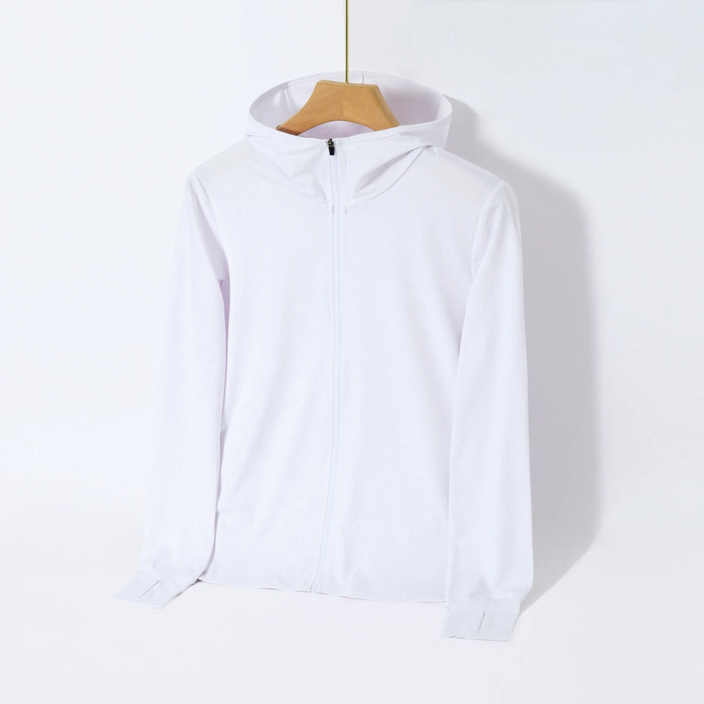 InjUV-Veste de Bain pour Femme, Protection Solaire, Fermeture Éclair Avant, Udissolvant 50 +, Vêtements de Pêche, Été