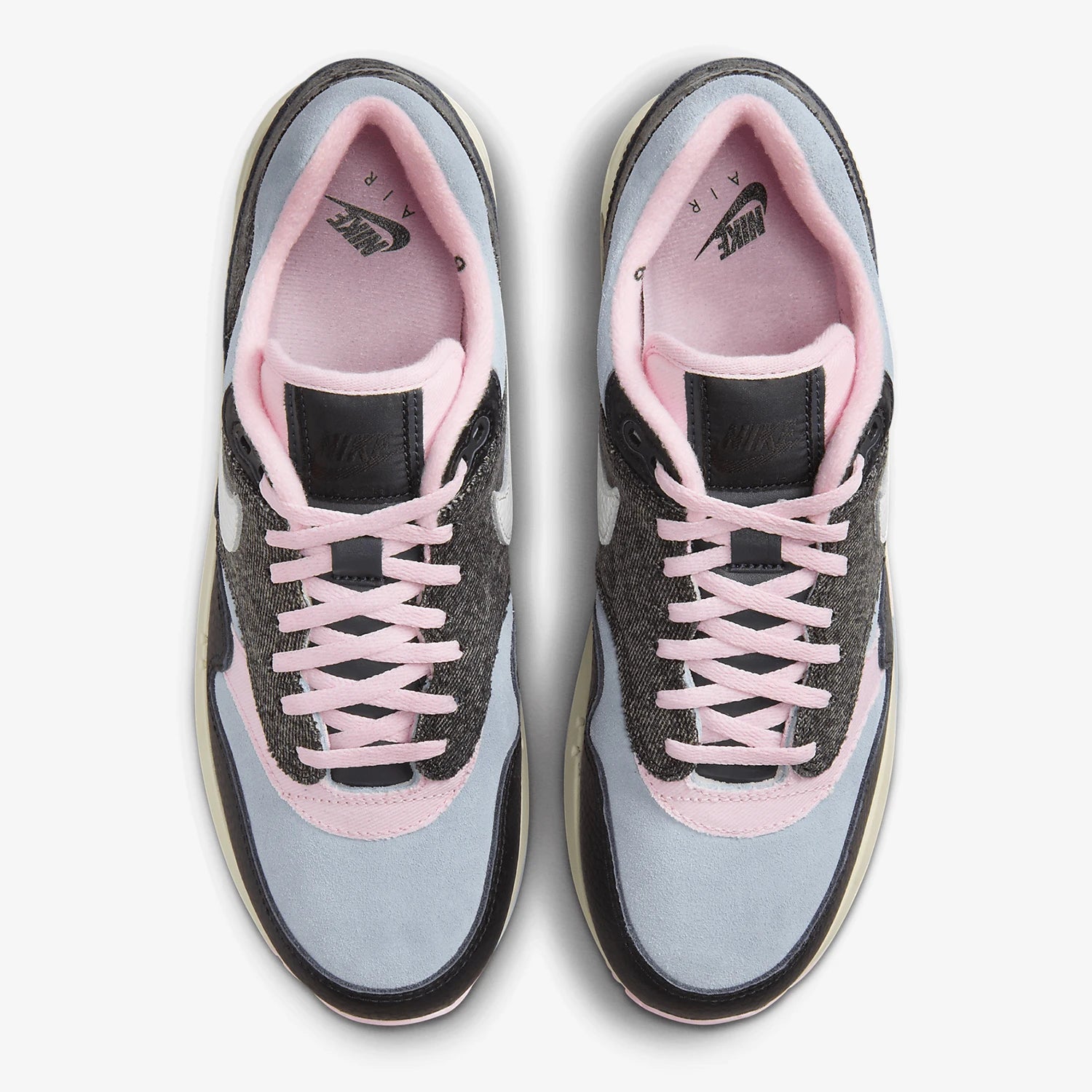 Nike officiel authentique Air Max 1 mode homme chaussures de course de sport rembourré FB9647-001