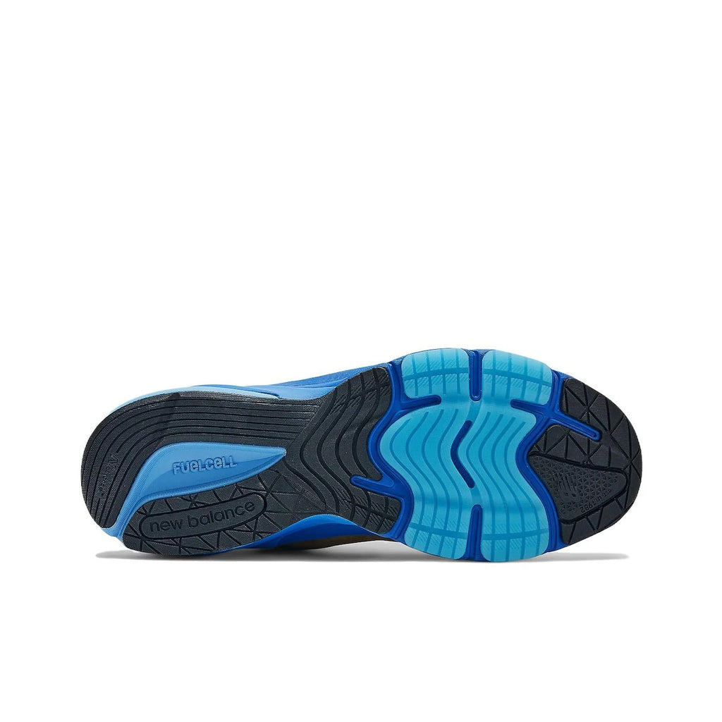 New Balance NB 990 V6 Chaussures de course unisexes basses marron/vert fluo