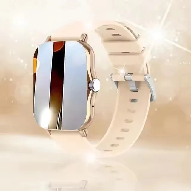 Nouvelle montre connectée multifonctionnelle 2026 pour hommes et femmes, bracelet de fitness et de sport avec Bluetooth, musique, moniteur de sommeil