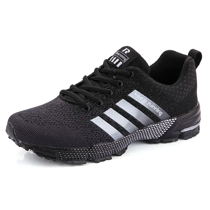 Baskets d'extérieur respirantes pour hommes, chaussures de sport légères, chaussures de course confortables, marche et entraînement, été