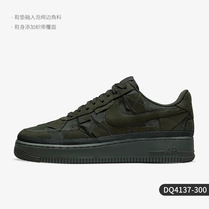 Nike Authentic Air Force 1 Baskets décontractées Billie Collaboration pour hommes et femmes DQ4137-300