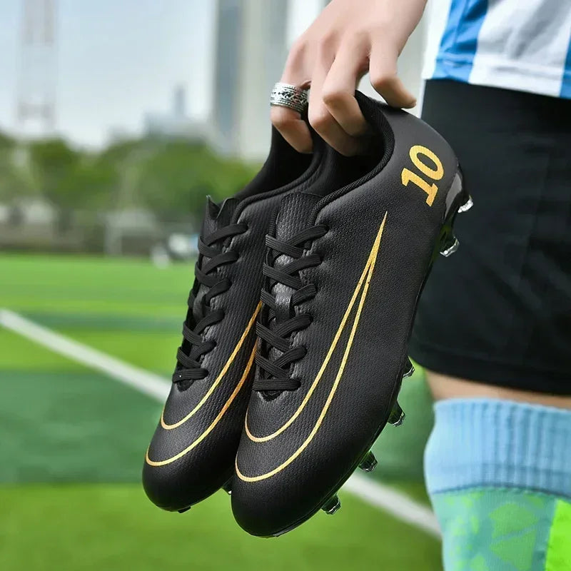 Nouvelles chaussures de football pour hommes, chaussures de football professionnelles, chaussures d'entraînement en plein air pour adultes et enfants, chaussures de sport ultralégères TF/FG, chaussures de futsal de haute q