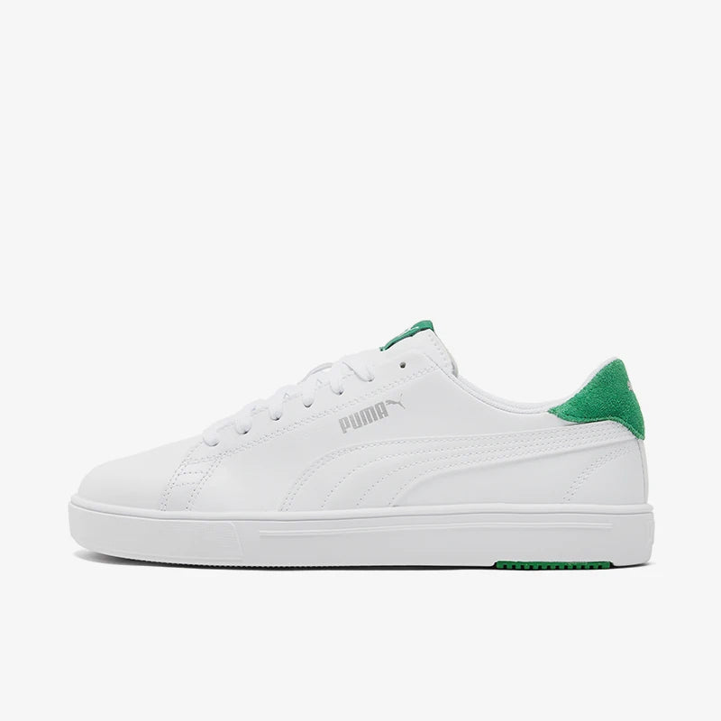 Puma Authentique Serve Pro Lite Chaussures basses blanches pour hommes et femmes 374902-05