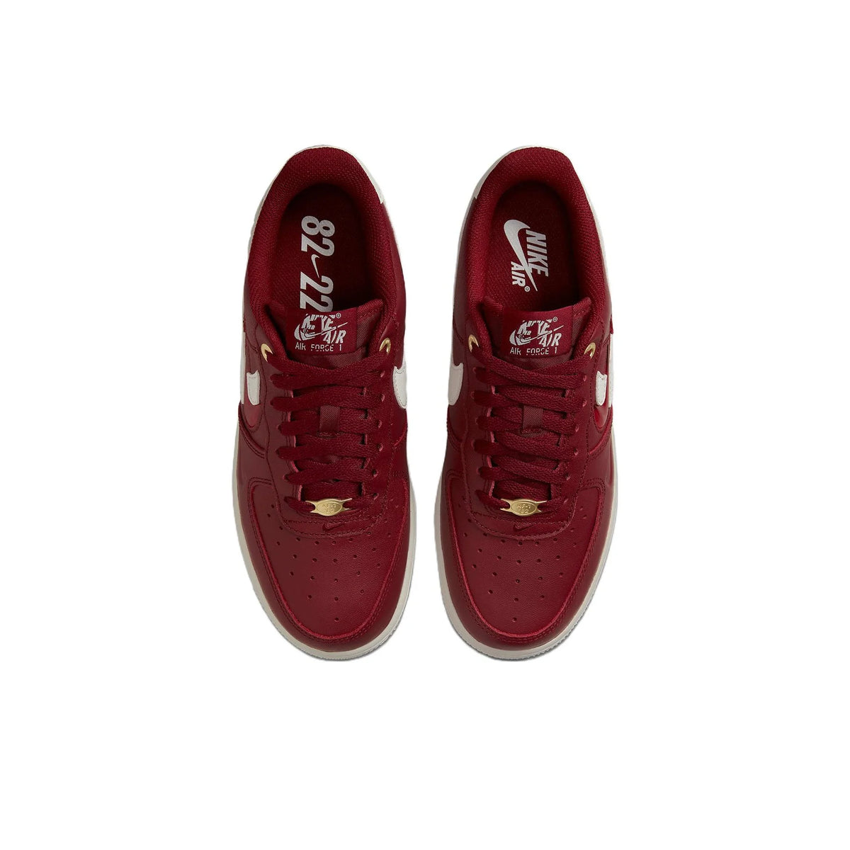 Nike Air Force 1 Low '07 Premium History Of Logos Team Rouge Femme DZ5616-600